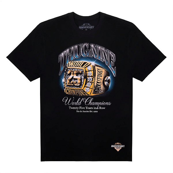 Camisa Thug Nine The Ring Preta