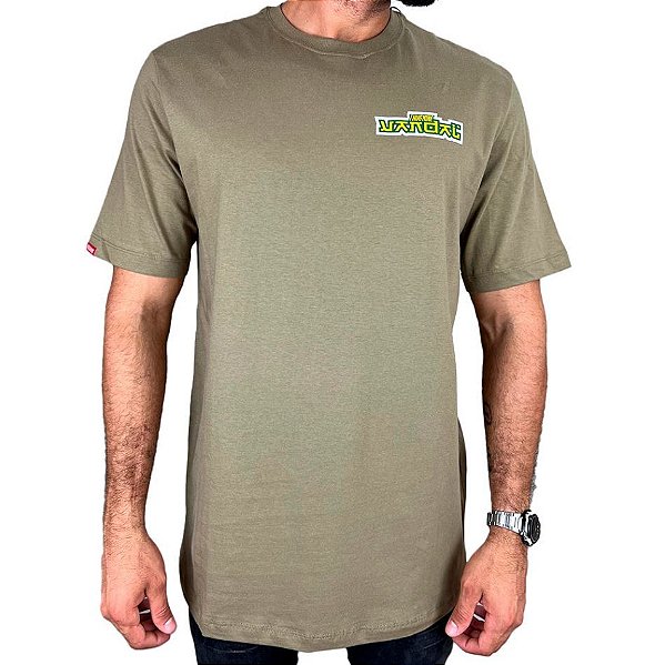 Camisa Thug Nine Vandal Masculina Verde Musgo