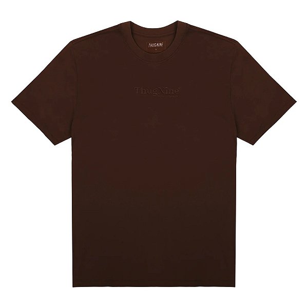 Camiseta Thug Nine Bold Premium Bordado