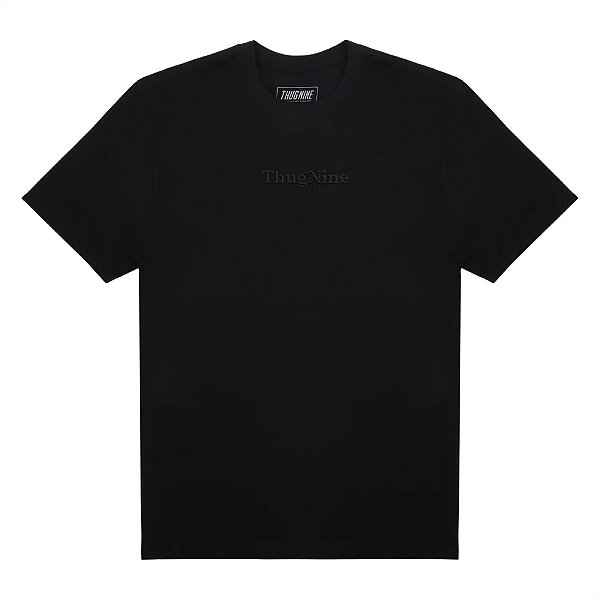 Camiseta Thug Nine Bold Premium Bordado