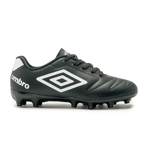 Chuteira Umbro Campo Class 2.2 Infantil Preto e Branco