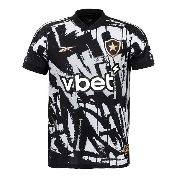 Camisa Reebok Botafogo IV 25/26 Masculina Preta