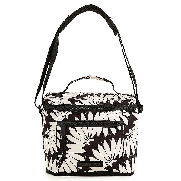 Mini Cooler Farm Farofa Copabanana Off White/Preto