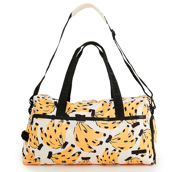 Bolsa Farm Findi Borogodó Bossa Banana Off White/Amarelo/Preto