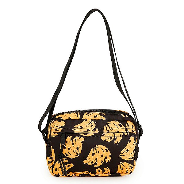 Bolsa Farm Ziriguidum Bossa Banana Preto/Amarelo