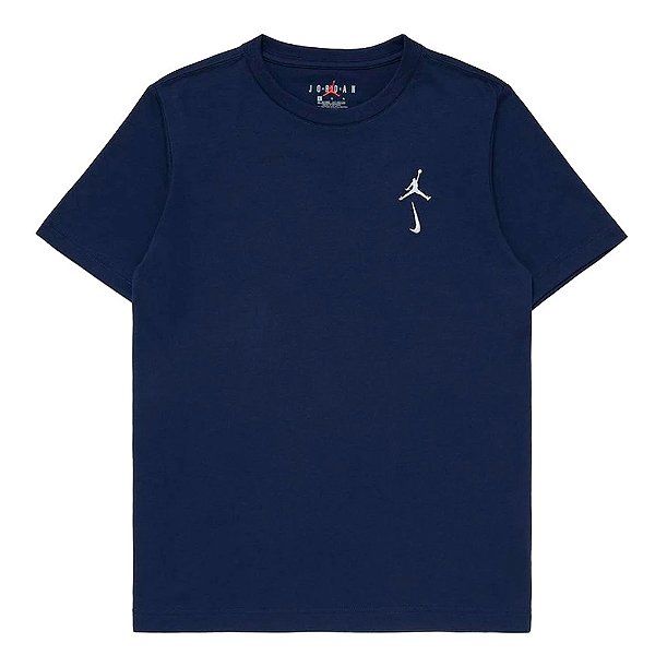Camisa Jordan MJ MVP Kids Marinho