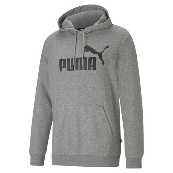 Casaco Puma Essentials Big Logo Hoodie Cinza