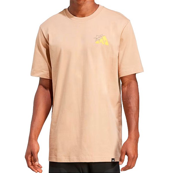 Camisa Adidas Cheese Masculina Marrom