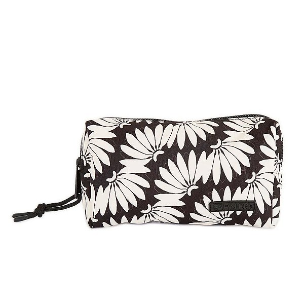 Maxi Necessaire Farm Ora Bolas P Copabanana Off White e Preto