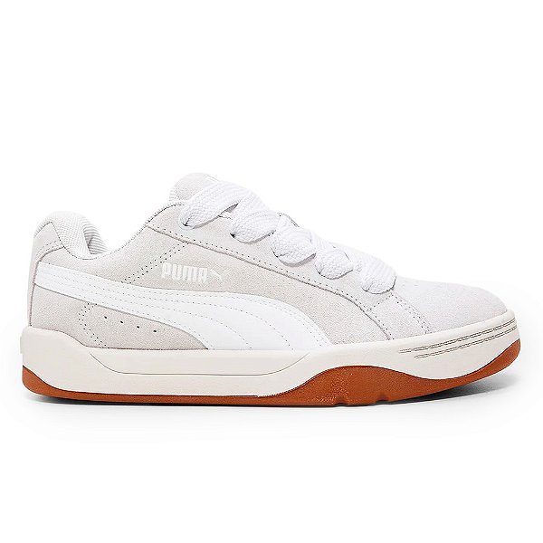 Tênis Puma Park Lifestyle Easy SD Feminino Silver Mist e Branco