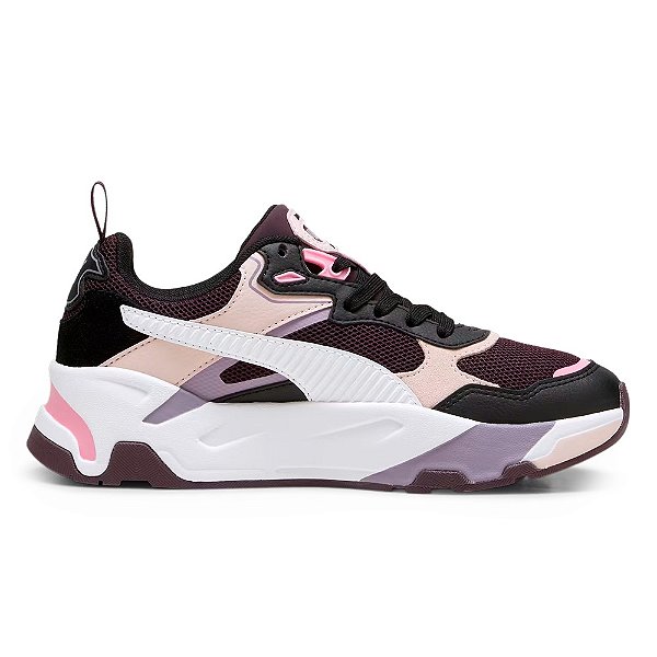 Tênis Puma Trinity Feminino Preto, Lilás, Branco e Rosa