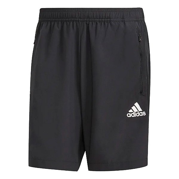 Bermuda Adidas Aeroready Designed 2 Masculino Preto Branco