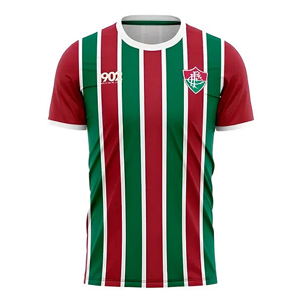 Camiseta Fluminense Braziline Attract Tricolor