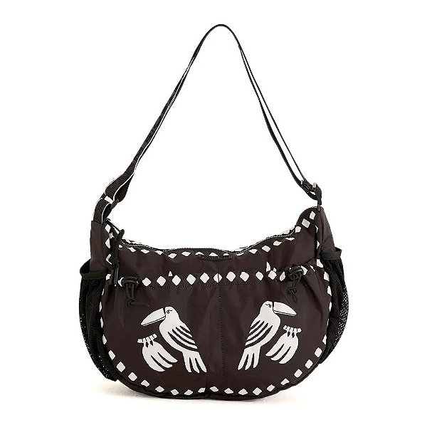 Bolsa FARM Banana G Lenço Dia e Noite Preto/Branco