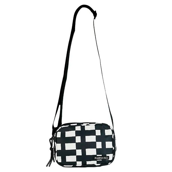 Bolsa FARM Chamego Sonho Gráfico Preto/Branco