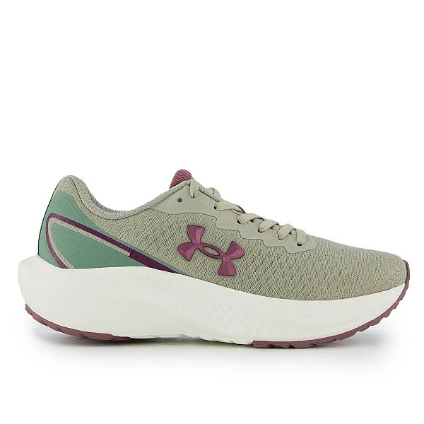 Tênis Under Armour Charged Wing 2 Feminino Verde Musgo/Roxo