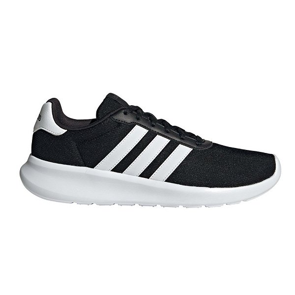 Tênis Adidas Lite Racer 3.0 Masculino Preto/Branco