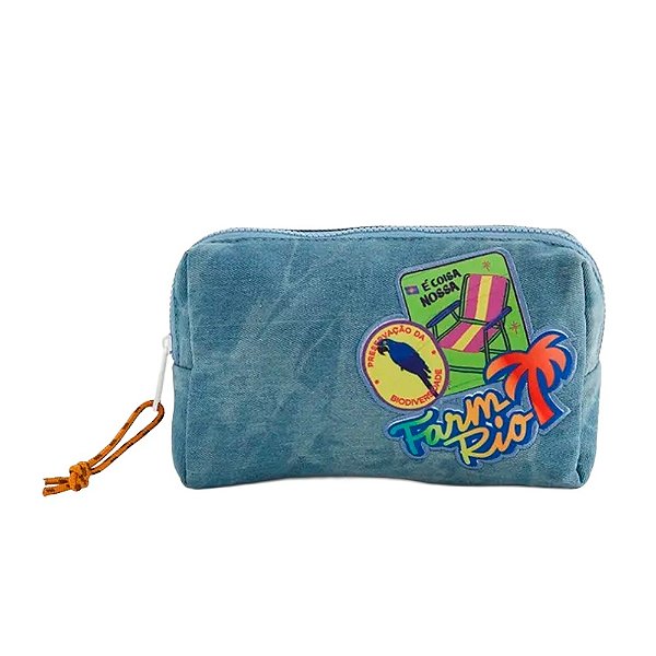 Necessaire FARM Ora Bolas M Patch Rio Jeans