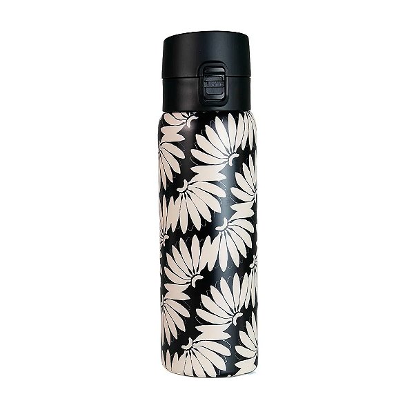 Garrafa Farm Etc 650ml Copabanana Preto/Branco