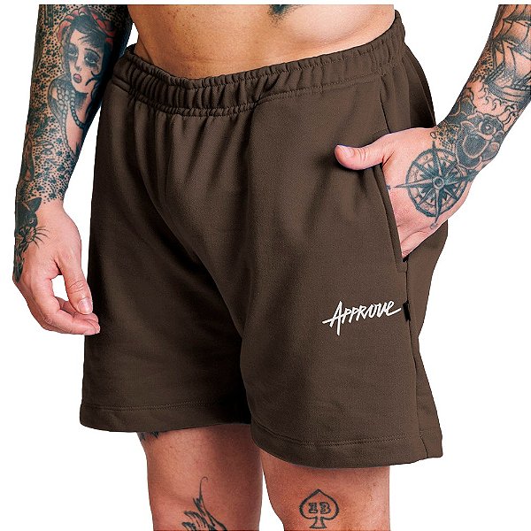 Short Approve 7inches Timeless Masculina Marrom