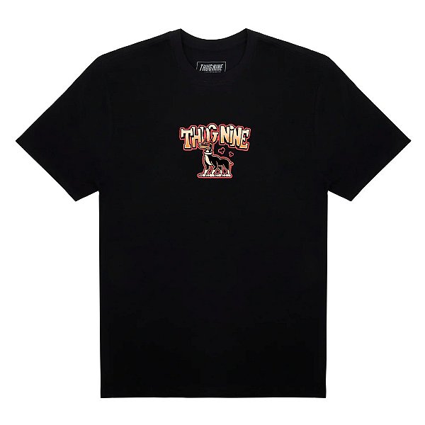 Camisa Thug Nine Crew Preto