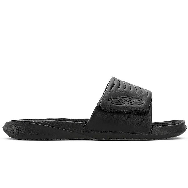 Chinelo Olympikus Melbourne 2 Unissex Preto/Preto