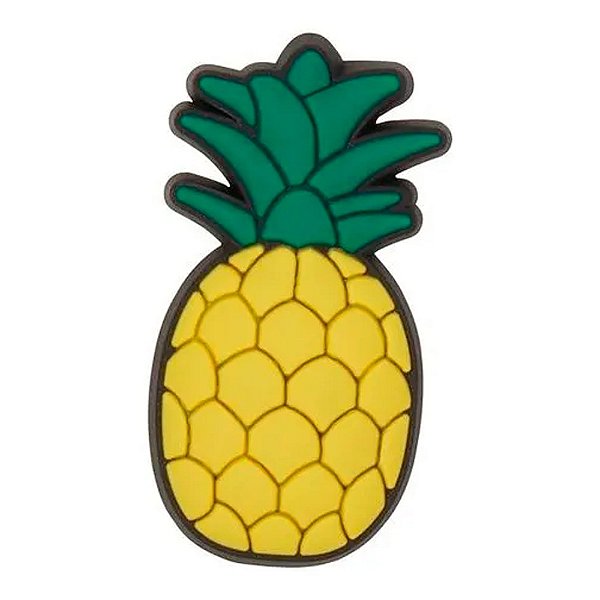Jibbitz Crocs Abacaxi Amarelo/Verde