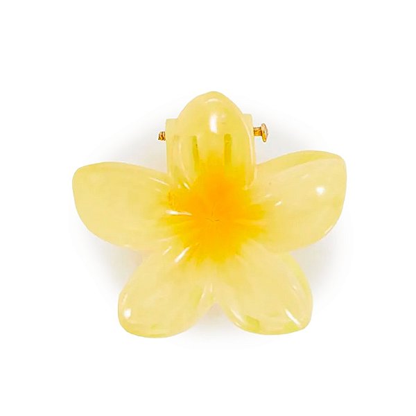 Presilha de Cabelo Farm Mini Flor Amarelo