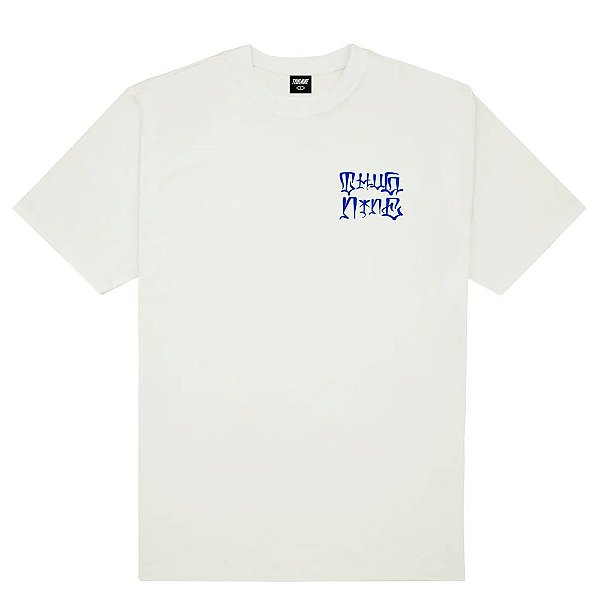 Camisa Thug Nine Drama Masculina Off White/Azul