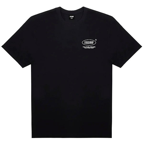 Camisa Thug Nine Kid Masculina Preto