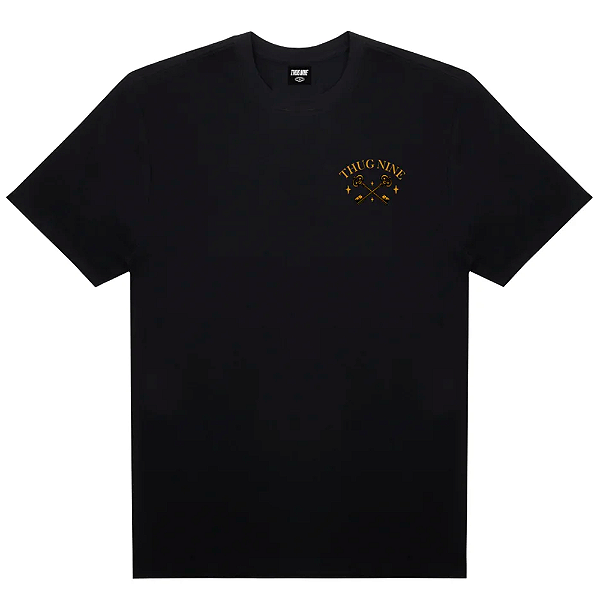 Camisa Thug Nine The Mansion Masculina Preto