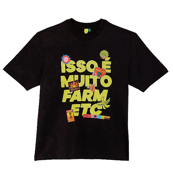 Camisa Farm Ipanema Muito Farm Etc Feminina Preto