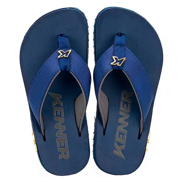 Chinelo Kenner Kivah (TKS) Unissex Noturno, Azul Marinho