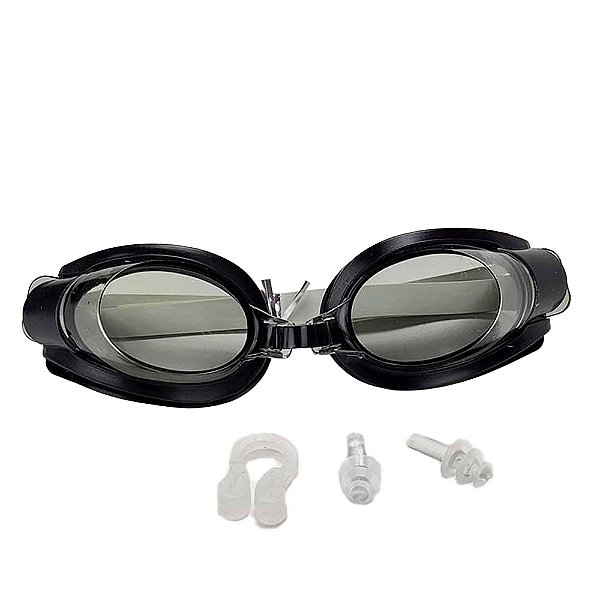 Óculos de Natação Olympport com Protetor de Ouvido + Presilha Nasal Sortido