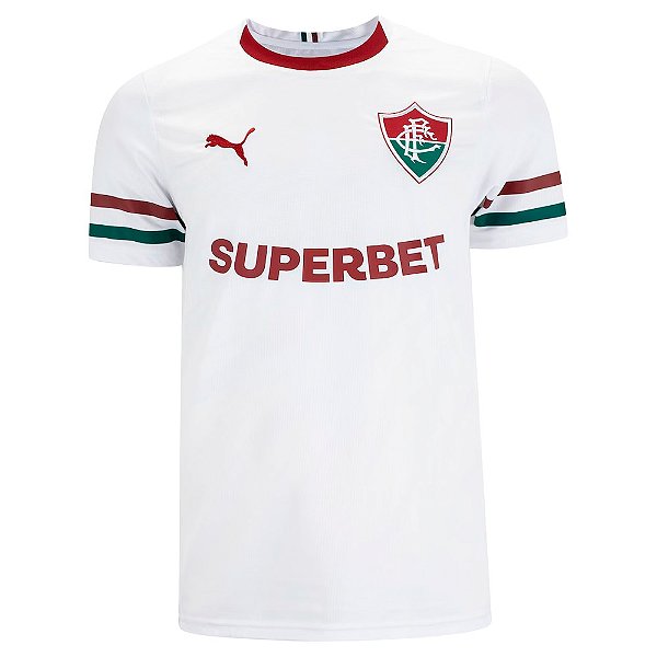 Camisa Puma Fluminense II 26/27 Torcedor Masculina Branco