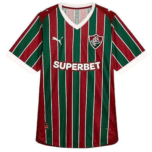 Camisa Puma Fluminense I 26/27 Jogador Masculina Tricolor