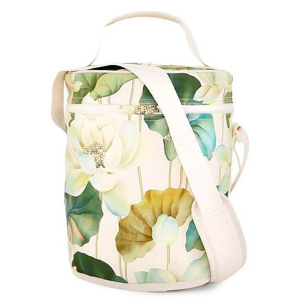 Cooler Farm Farofa Wellness Chakra Raiz Off White e Verde