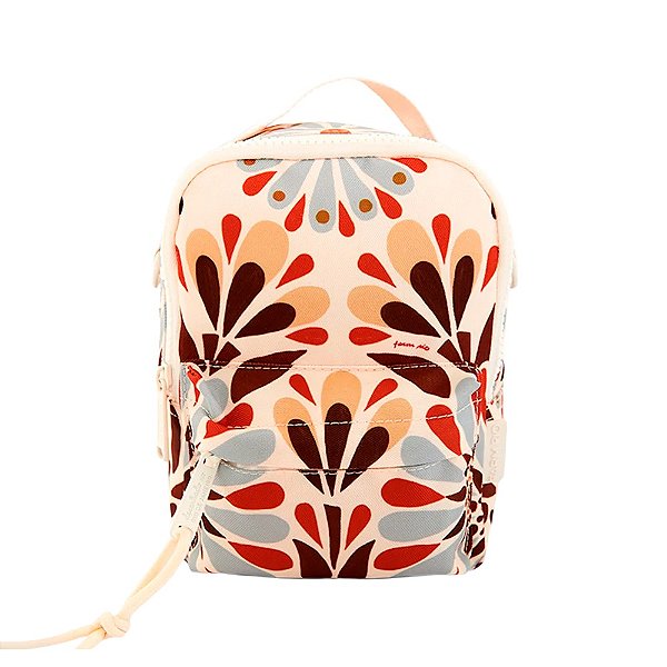 Mini Mochila Farm Borogodó Florejo Bege Colors