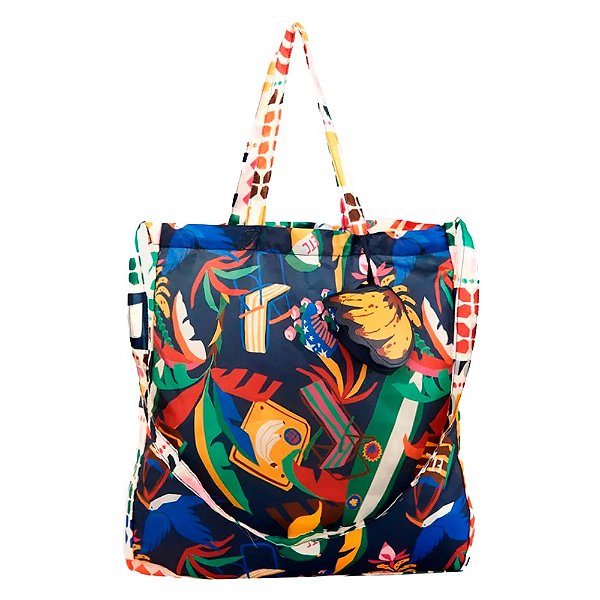 Bolsinha Farm Me Leva Mundo Etc Marinho Colors