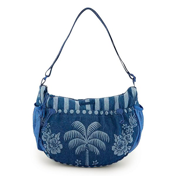 Bolsa Farm Banana G Lenço Tropical Jeans
