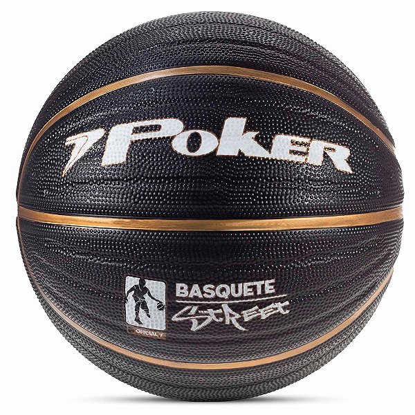 Bola Poker Basquete Street Preta