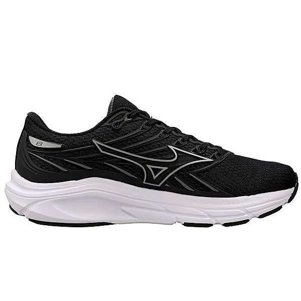 Tênis Mizuno Jet 8 Masculino Preto e Branco