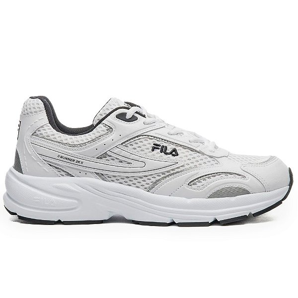 Tênis Fila Runner 2K Branco e Preto