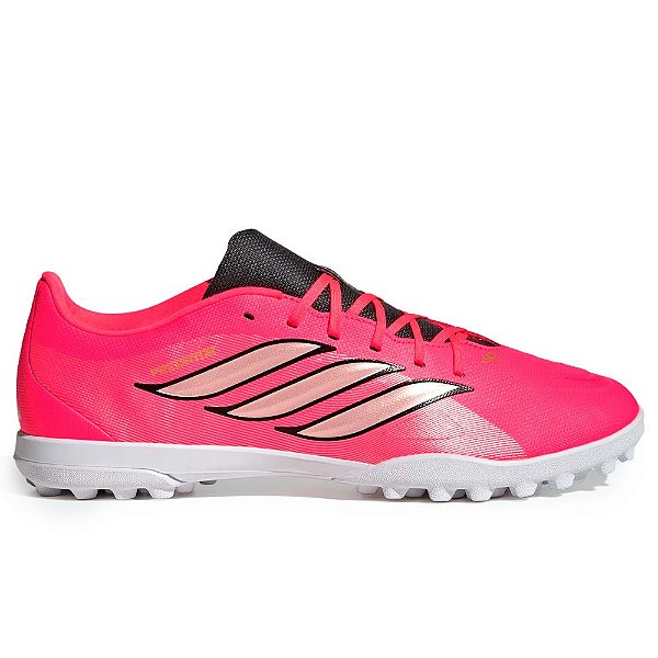 Chuteira Adidas Society Predator Club Rosa Neon