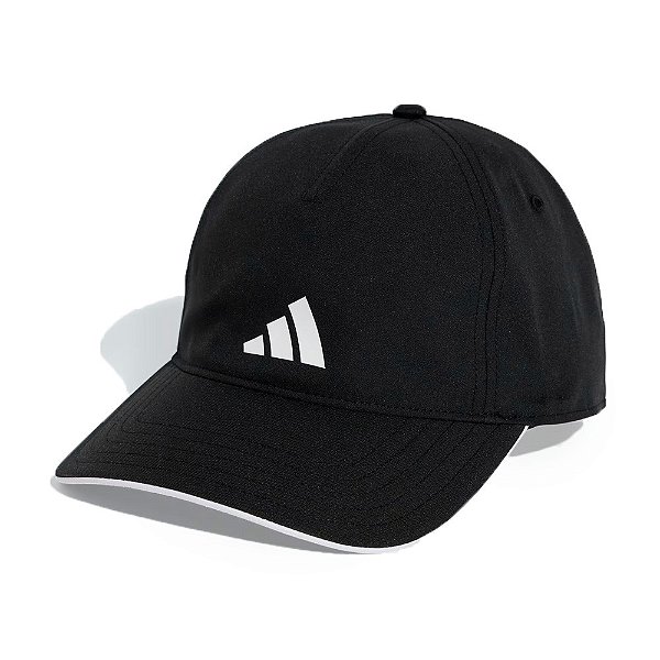 Boné Adidas Bball Cap Clima Preto e Branco