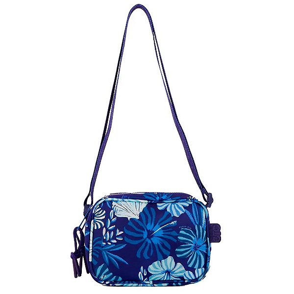 Bolsa Farm Chamego Hibisco do Mar Azul