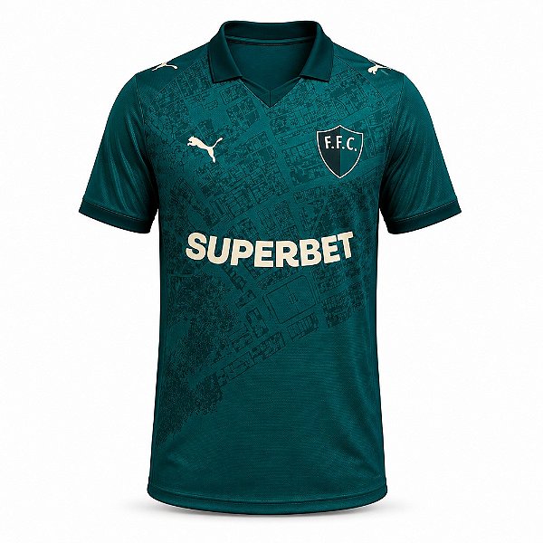 Camisa Puma Fluminense III 26/27 Torcedor Masculina Verde