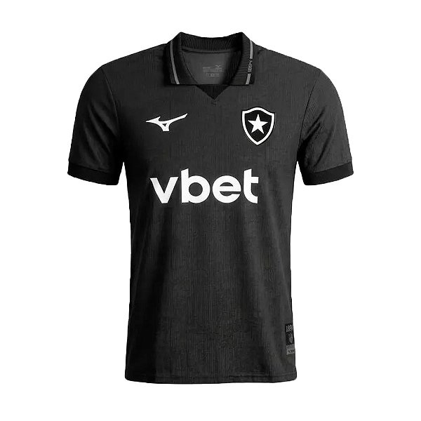 Camisa Mizuno Botafogo II 26/27 Masculina Preta