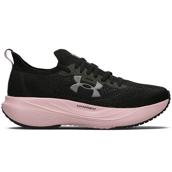 Tênis Under Armour Charged Slight 4 Preto e Lilás