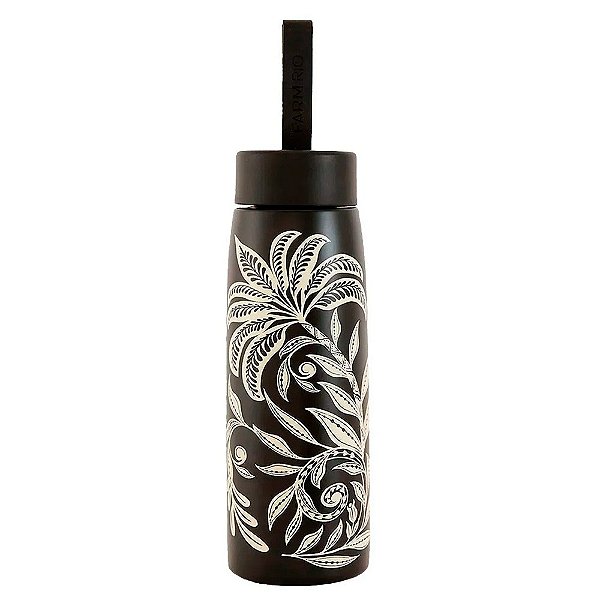 Garrafa Farm Que Sede 500ml Coqueiro Preto